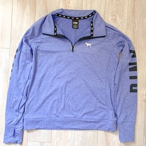 PINK VS Purple Half-Zip